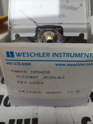 New | in-Stock WESCHLER 19564208 Meters - Misc | Surplus Asset Holdings #1206864
