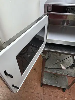 Used Amana Used 2020 Amana Menumaster MDC12A2 Heavy Volume 1200 Watt Microwave Oven 120V Restaurant Small Appliances Illinois US | Falcon Restaurant Supply #1373593