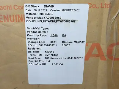 NEW HITACHI YA00066969