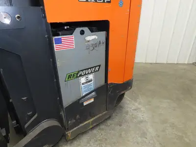 Doosan Forklift Stand On 36V Electric Pantograph Reach Truck 3241lbs 2569h 20' L