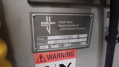 POLAR 137MON Paper Cutters | Machinery Solutions Group, Inc. (3)