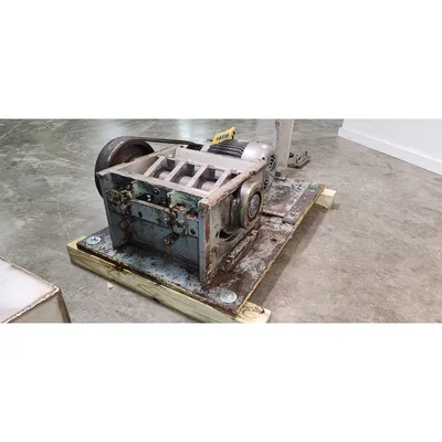 Used 10HP Industrial Plastic Granulator Knife Shredder - 8" dia. X 16W