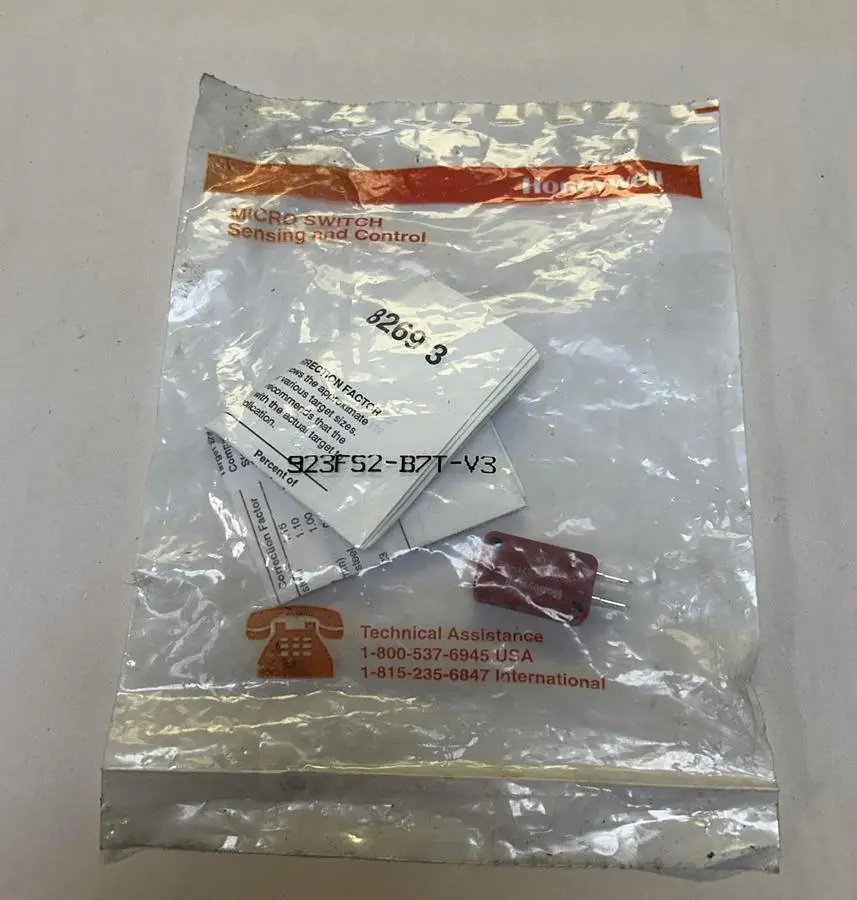 New | in-Stock HONEYWELL 923FS2-B7T-V3 Miscellaneous Equipment (Electrical & Power) | Surplus Asset Holdings #1191490
