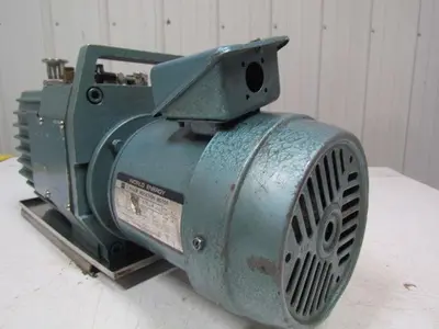 Tokuda DRP-360II Rotary Vane Vacuum Pump 360L/Min 1Hp 220V 3PH