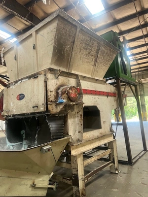 Gamma Meccanica GM 160 37 D Compac Extrusion Line w/Vecoplan RG60/200 U XL FF T Film & Fiber Shredder