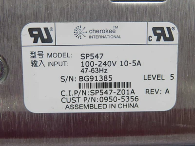 Used CHEROKEE INTERNATIONAL _UNKNOWN_ Power Supplies Texas US | OCO Industrial #1689405