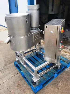 Moba SC801 continuous eggshell separator, SS.