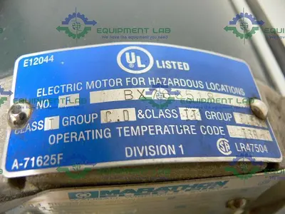 USED COLE PARMER 7583-50 HAZARDOUS DUTY PERISTALTIC PUMP 10-430RPM W/ 77200-62 HEAD