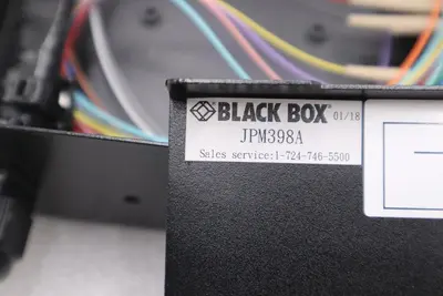 Black Box JPM398A JPM39 Series DIN Rail Mini Fiber Enclosure STOCK K-1116-A