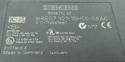 NEW SIEMENS 6ES7321-1BH50-0AA0 INPUT MODULE 6ES7 321-1BH50-0AA0