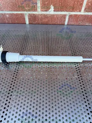 USED CHEMGLASS STAINLESS STEEL TEMPERATURE SENSOR 56 1/2" X 13 MM