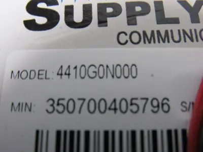 SupplyNet Communications 4410G0N000 350700405796 Unit Device Communicator