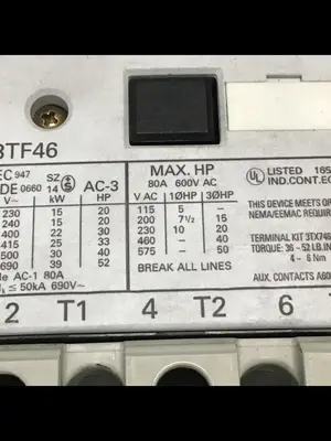 USED SIEMENS 3TF4622-OAK6