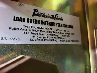 USED POWERCON CORP A67-69