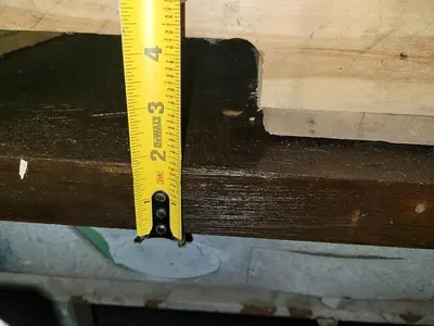USED SHOP MADE 32'' X 96'' STEEL TOP