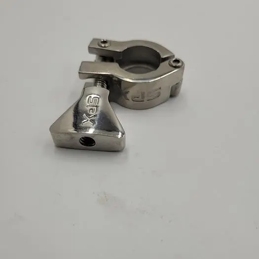 Used SPX SPX 8PCS STAINLESS CLAMPS W/WING NUT FOR 1" Nuts & Screws | ND Industrial Surplus #1222169