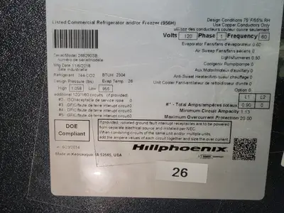 USED 2018 HILLPHOENIX SB310R