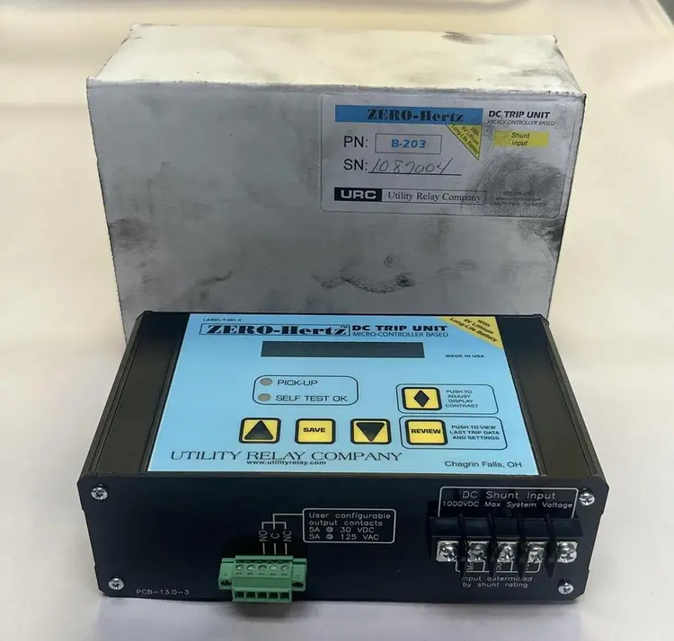 New | in-Stock ZERO-HERTZ B-203 Miscellaneous Equipment (Electrical & Power) | Surplus Asset Holdings #1204144