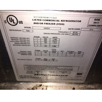 Used _UNKNOWN_ _UNKNOWN_ Display Freezers Washington US | Epic Foodwares #1557477