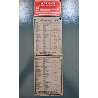 DURMA HRB4 3050 Hydraulic Plate Rolls | Sierra Victor Industries (5)