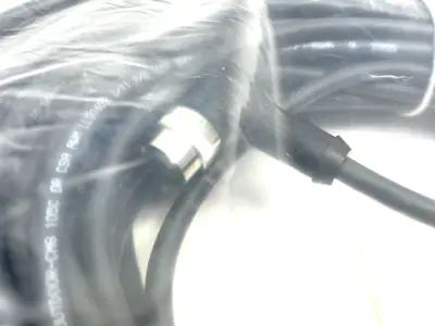 NEW TURCK FEMALE RIGHT ANGLE CABLE M12 4-PIN SGL-END 100009506