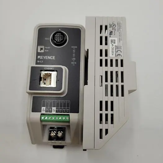 Used KEYENCE KEYENCE N-L1 BAR CODE READER ETHERNET COMMUNICATION Misc Electrical & Power Parts | ND Industrial Surplus #1217476