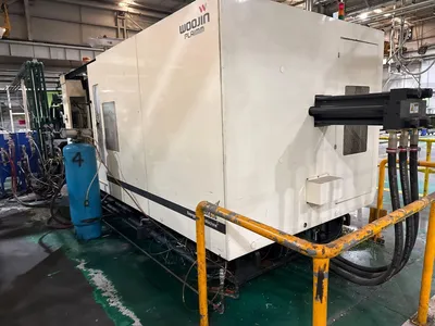 2014 WOOJIN PLAIMM SM680 Injection Molding Horizontal/Vertical | Machinery Network (9)