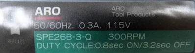 NEW ARO DELVO SPE26B-3-Q ELECTRIC SCREWDRIVER SPE26B3Q