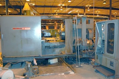 Used TAIYO SEIKI KY-8035N Oil Field & Hollow Spindle Lathes Pennsylvania US | Hadanich Machine #1443627