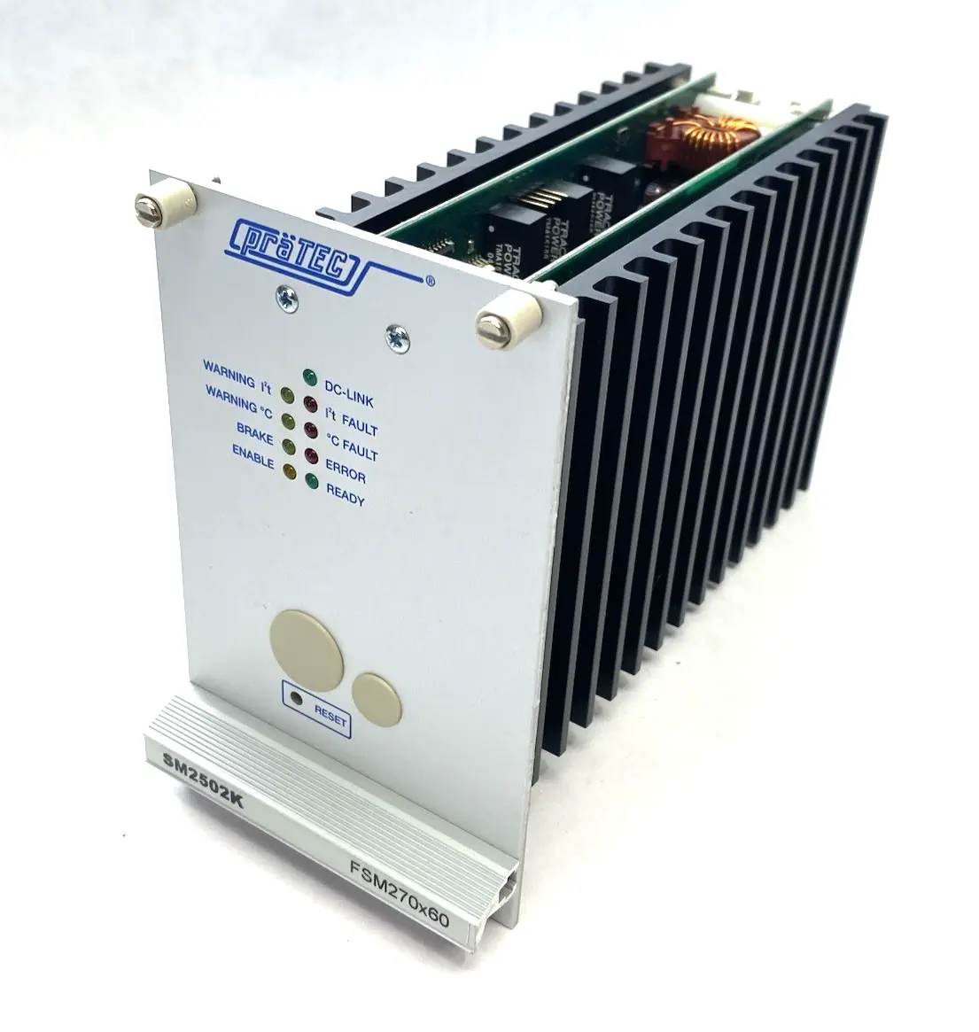 Used praTEC Single-Axis Servo Amplifier Motor Control Unit Servo Drives Michigan US | Maverick Industrial Sales #1398214