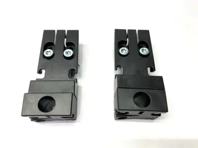 Used REXROTH SWITCH BRACKET SH 2/S W/ 3842557590 MISSING SCREW LOT OF 2 Nuts & Screws | Maverick Industrial Sales #1102052