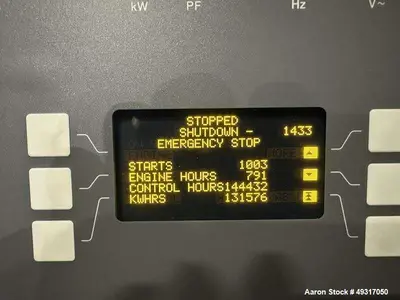 Used Cummins 750 kW Diesel Generator – DQFAA, Tier 2, 480V Capable, UL2085 Tank, Passed Load Test