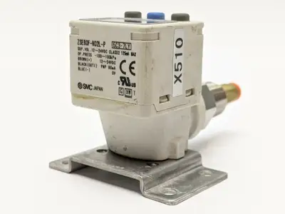 ZSE80F-N02L-P-X510 | SMC  Vacuum Switch 1/4"NPT Ported NO CABLE - Used