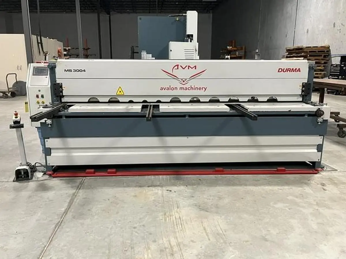 Used 2019 DURMAZLAR MS3004 Power Squaring Shears (Gauge) Texas US | Source Machinery Sales #1406954