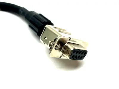 Used KEYENCE Conversion Connector, Round 12 Pin to D-Sub 9-Pin, .2m Length Connector Accessories Michigan US | Maverick Industrial Sales #1397672