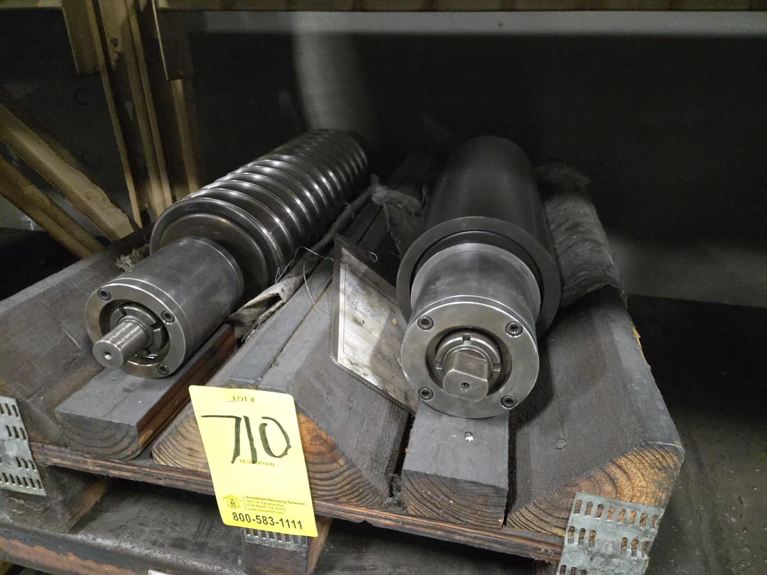 (2) Superfine OD Grind Drum Spindle