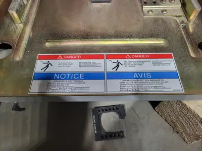 Low Voltage PDC / Switchgear Section, (1) 4000A, (5) 1200A Magnum DS Breakers, 600V 3PH