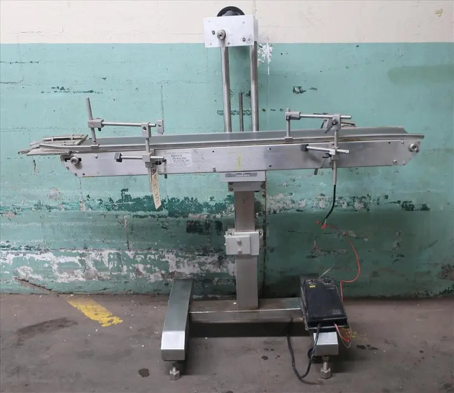 SPC8711  Conveyor Midwest Packaging Systems belt conveyor Stainless Steel, 23" W x 56" L x 54" H