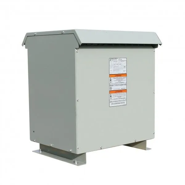 Factory New 112.5 KVA STEP UP Dry Type Transformer 240 Delta 480Y/277 10 Year Warranty 423-9253-000