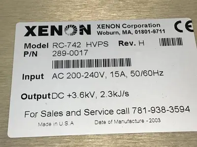 USED XENON RC-742