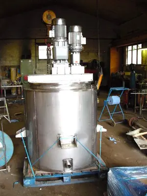 450 L S/S Electrically Heated Jacketed Cooker Tank