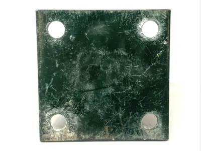 Used Eaton Square Post Base Green 6" x 6" x 3 1/2" Fits B22 1 5/8" Construction Material & Supplies Michigan US | Maverick Industrial Sales #1402217