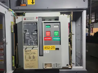 Low Voltage PDC / Switchgear Section, (1) 4000A, (5) 1200A Magnum DS Breakers, 600V 3PH