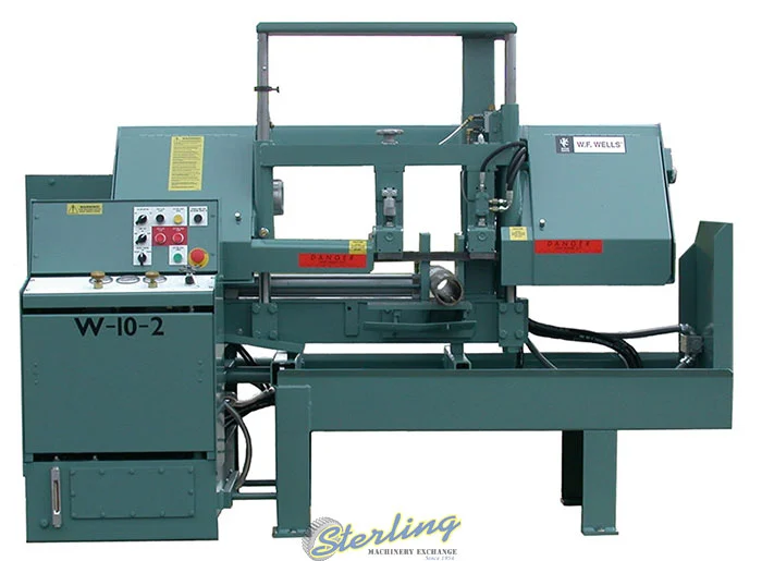 New | in-Stock W.F. WELLS W-10-2 Horizontal Band Saws California US | Sterling Machinery Exchange #1465915