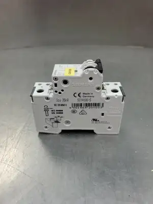 USED Siemens 5SY41 MCB A6 Circuit Breaker w/5ST3010AS Auxiliary Circuit