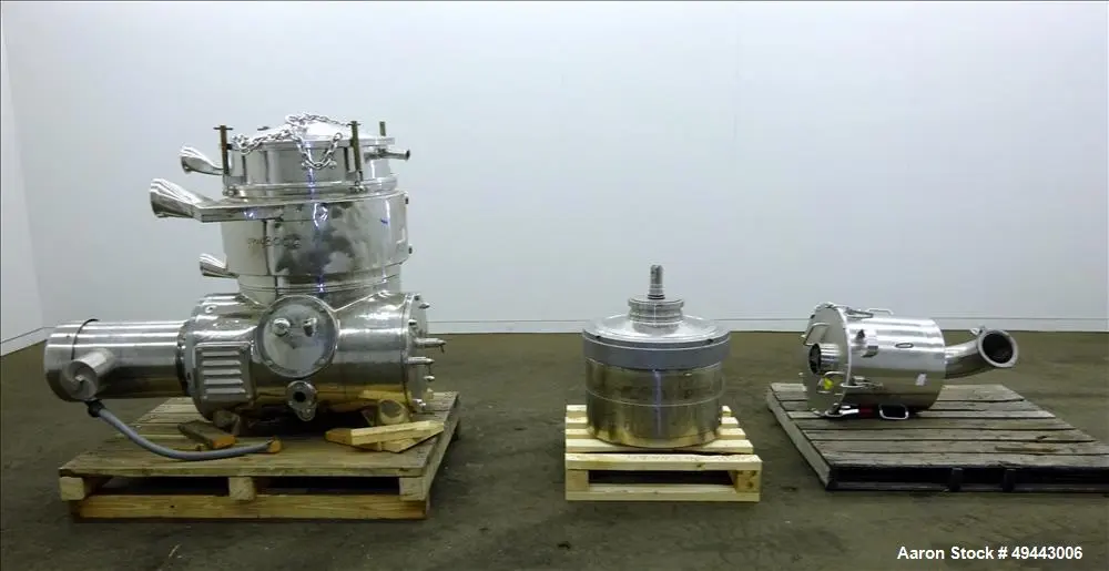 Used WESTFALIA BKA35-86-076 Disc Batch Centrifuges Illinois US | Aaron Equipment #84674