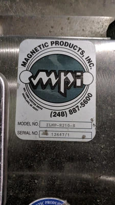 Used _UNKNOWN_ ILNP-R210-S Magnetic Separators Minnesota US | A&I Equipment #1317636