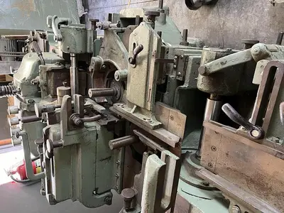 USED MATTISON 276, 4-HEAD PUSH FEED MOULDER
