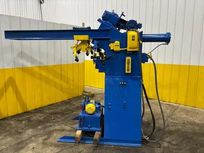 1/4" CAPACITY BLUE VALLEY MODEL #FLANGER-T-588 FLANGING MACHINE: YOBRO #24453