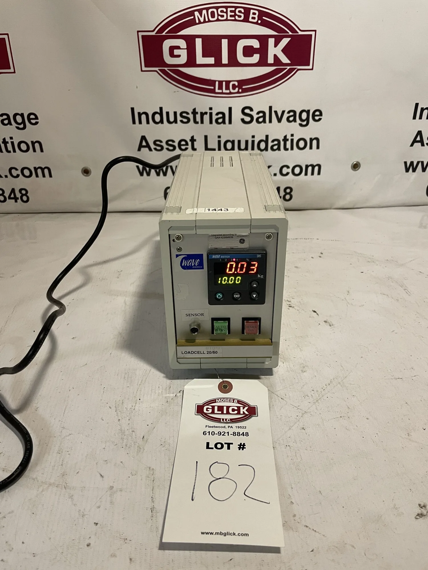 Wave Biotech LOADCONT20 Loadcell 20/50
